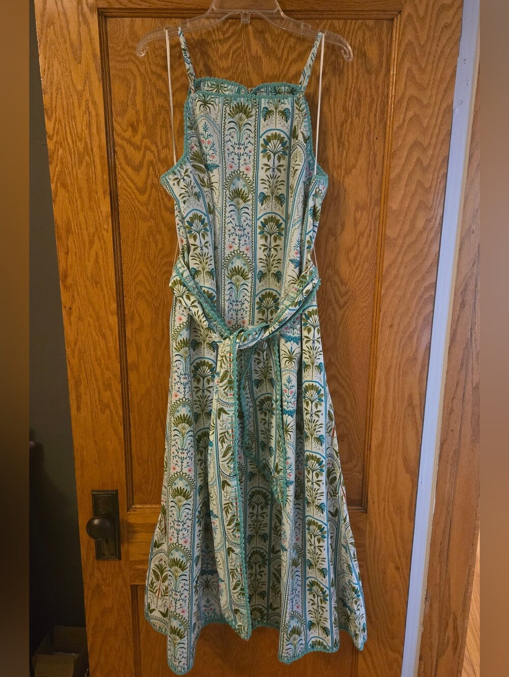 NWT Crown & Ivy Palm Midi Dress Sz XL